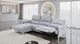 Furniture of America® Brande Gray Power Sectional with Left Chaise-1