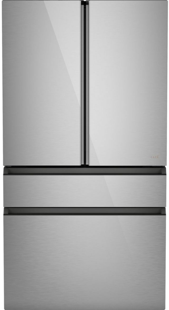 Café™ 28.7 Cu. Ft. Platinum Glass French Door Refrigerator | Fred's