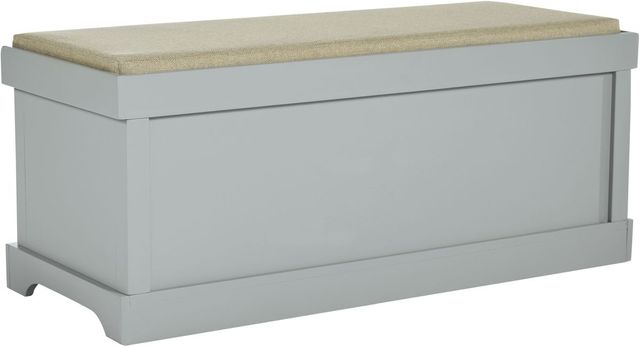 Signature Design by Ashley® Dowdy Beige/Gray Storage Bench-1
