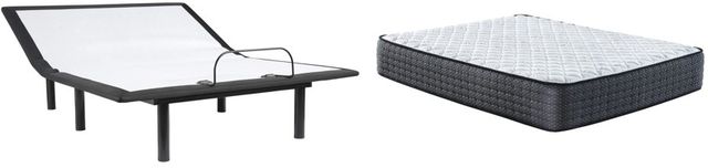 Sierra Sleep® by Ashley® Limited Edition 2-Piece Hybrid and Adjustable Base King Mattress Set-0