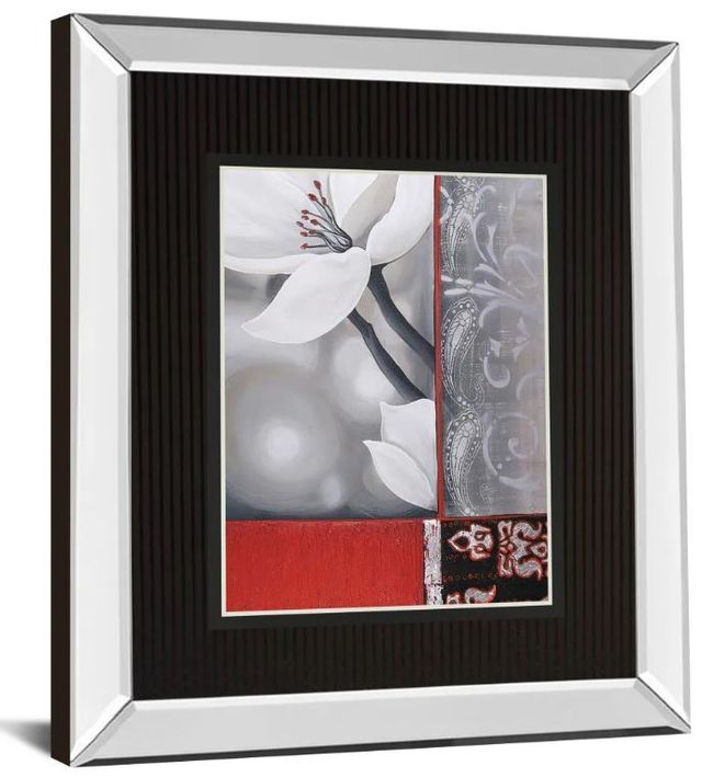 Classy Art Bohemia Flora White by Jasmin Zara Copley Wall Art-1