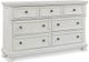 Signature Design by Ashley® Robbinsdale 4-Piece Antique White California King Panel Bed Set-2
