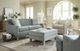 Cozy Life M9 Beige/Blue/Tan Small Rectangular Ottoman-1