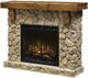 Dimplex® Fieldstone Natural Mantel Electric Fireplace-0