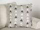 Furniture of America® Hyde Park Gray Oversized Sofa with Pillows-4