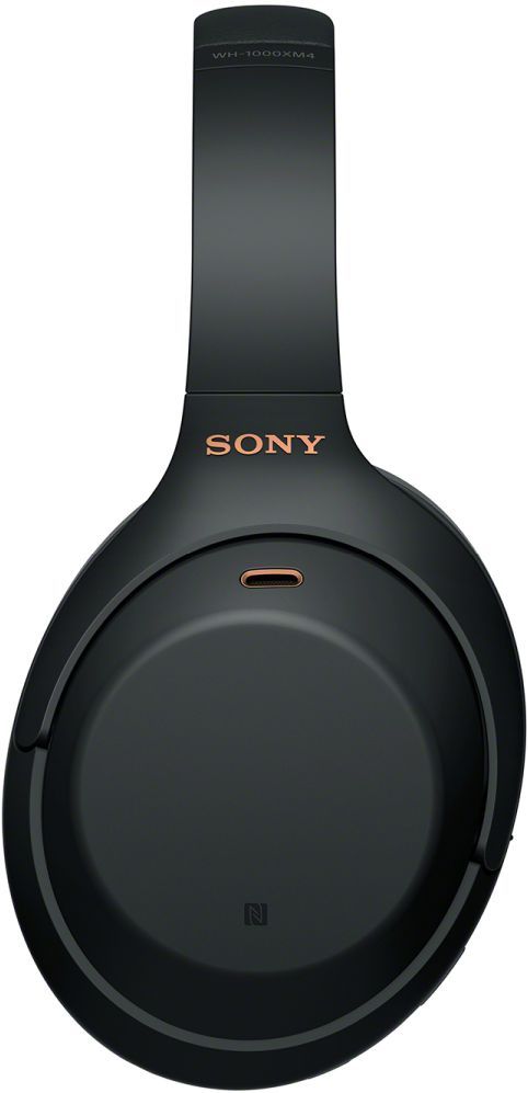Sony Black Wireless Over-Ear Noise Cancelling Headphone-1