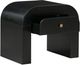 TOV Furniture Hump Black Arched Nightstand-5