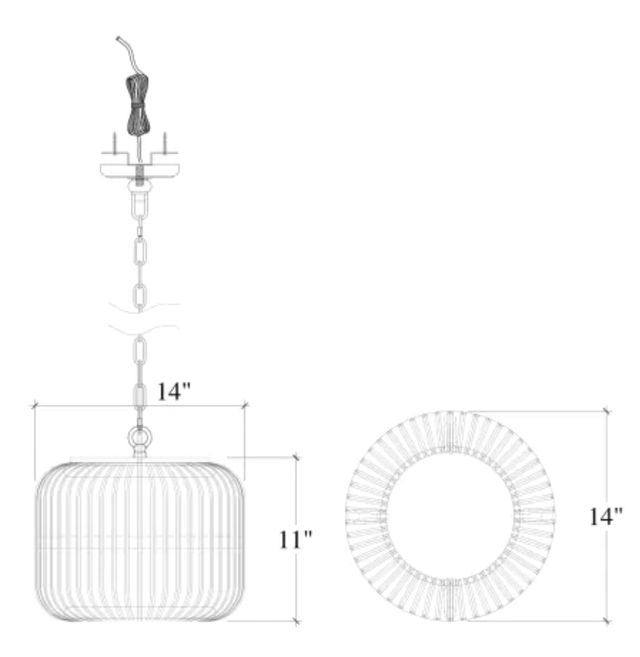 Bramble Customizable Oceana Small Pendant Lighting-2