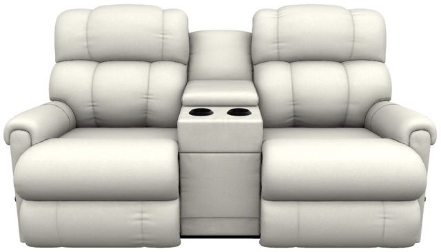 La-Z-Boy® Pinnacle Shell Manual Wall Reclining Loveseat with Console-1
