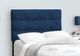 Monarch Specialties Inc. Navy Blue Twin Upholstered Panel Youth Bed-2