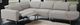 Furniture of America® Melancton 4-Piece Light Gray Power Sectional-1