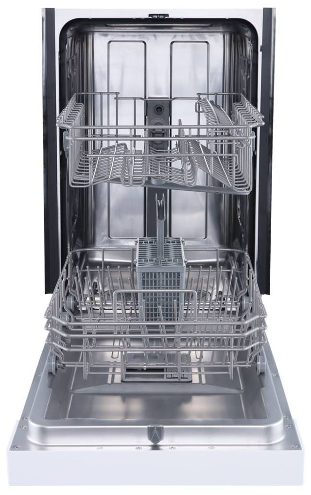 Element® 18" White Front Control Built-In Dishwasher-1