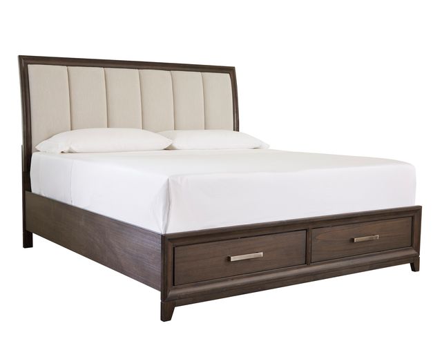 Signature Design by Ashley® Brueban Chestnut Queen Headboard-2