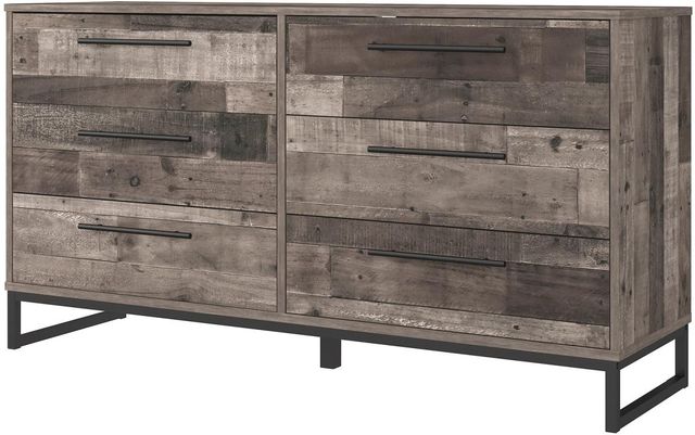 Signature Design by Ashley® Neilsville Multi Gray 53" Dresser-1