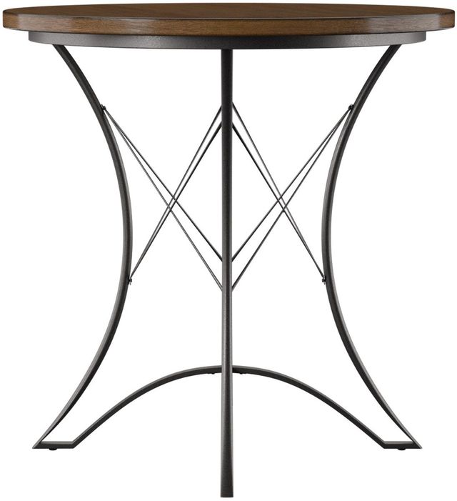 Steve Silver Co. Adele Brown Counter Table with Black Base-0