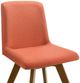 Armen Living Gina Brown/Poppy Dining Chair-4