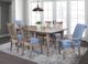 Urban Collections by Yutzy Woodworking Jackson Light Blue/Taupe Ashburn Side Dining Chair-1