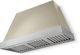 AGA Euclid 48" Fawn Wall Mounted Range Hood with Brushed Nickel Trim-0