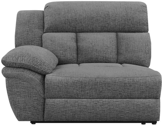 Coaster® Bahrain Charcoal Sectional LAF Power Recliner-0