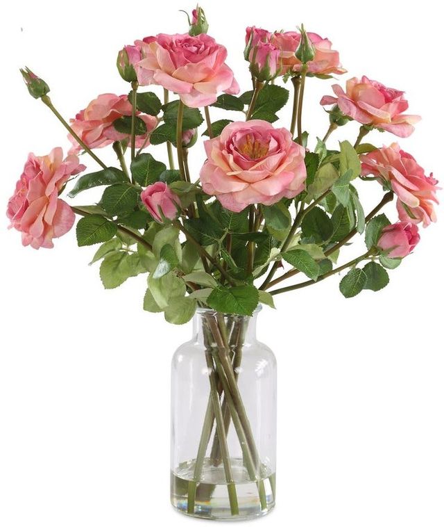 Uttermost® Adoration Rose Clear/Pink Bouquet-0