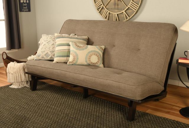 Kodiak Furniture Linen Stone 7" Foam Full Futon Mattress -1