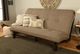 Kodiak Furniture Linen Stone 7" Foam Full Futon Mattress -1