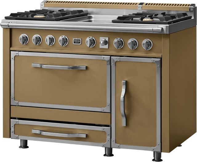 Viking® Tuscany 48" Golden Hour Pro Style Dual Fuel Range with Griddle-2