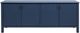 International Furniture Direct Jazmine Indigo Blue 4-Door Console-1
