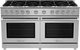 BlueStar Platinum X8 60" Specialty Paint Finish Pro-Style Gas Range with Custom Plated Trim -0