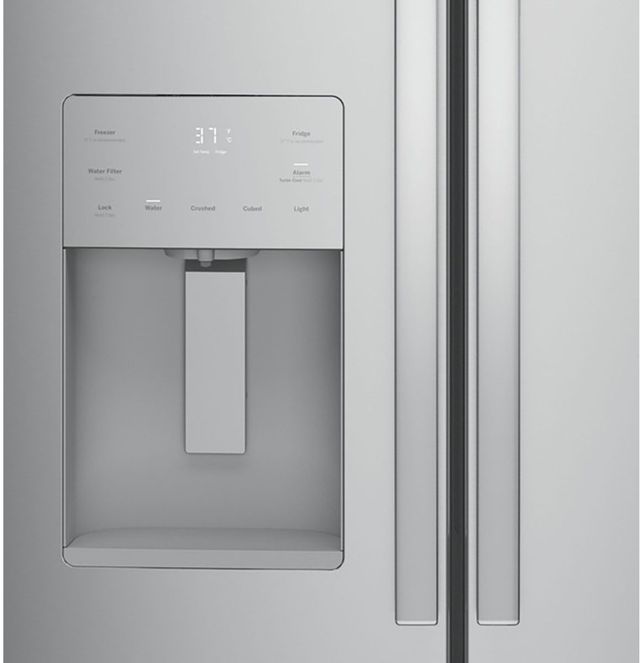 GE Profile™ 33'' 24.8 Cu. Ft. Fingerprint Resistant Stainless Steel French Door Refrigerator-3