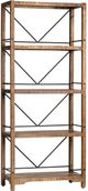 Crestview Collection Winslow Brown Bookshelf-0
