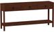 Butler Specialty Company Lark Walnut 3-Drawer Console Table-0