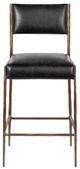 Classic Home Kayne Black/Gold Counter Stool-2