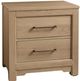 LM Co Home By Vaughan-Bassett Crafted Cherry by Ben & Erin Napier Bleached Cherry 2-Drawer Nightstand-0