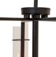 YHD Prairie Matte Black 6-Light Chandelier-4