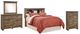 Signature Design by Ashley® Trinell 4-Piece Brown Full Bookcase Headboard Bedroom Set-0