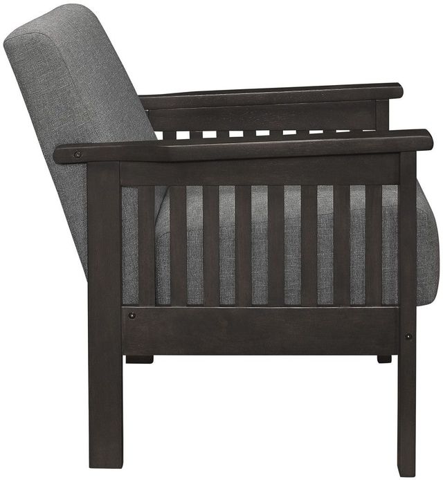 Mazin Furniture Lewiston Gray Accent Chair-1