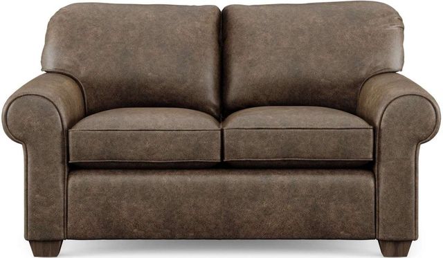 Flexsteel® Thornton Dark Brown Loveseat-1