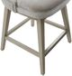 Olliix by Madison Park Light Grey Emmett Swivel Counter Stool-1