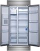 FORNO® 36" 20.0 Cu. Ft. Fingerprint Resistant Stainless Steel Built-In Side-by-Side Refrigerator -1