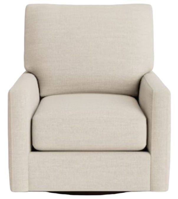 Bassett® Furniture Customizable Benchmade Premier Track Arm Swivel Chair-1