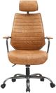 Moe's Home Collection Executive Cognac Swivel Office Chair-1