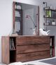 VIG Furniture Nova Domus Jagger Walnut Dresser and Mirror -0