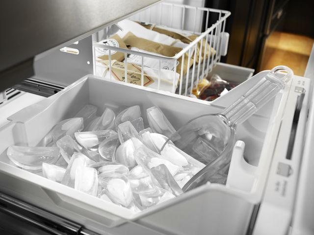 KitchenAid® 36 in. 21.9 Cu. Ft. Stainless Steel Counter Depth French Door Refrigerator-9
