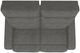 La-Z-Boy® Baron Slate Power Wall Reclining Loveseat with Headrest-5