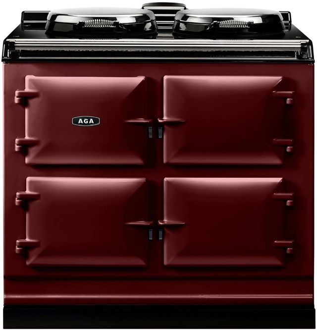 AGA™ 39" Claret Dual Control Electric Range-0