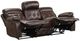 Furniture of America® Osias Brown Manual Reclining Sofa-1