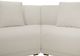 Moe's Home Collection Fraser 4-Piece Off-White Modular Sectional-4