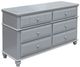 Cottage Creek Furniture Abilene Gray Dresser-0