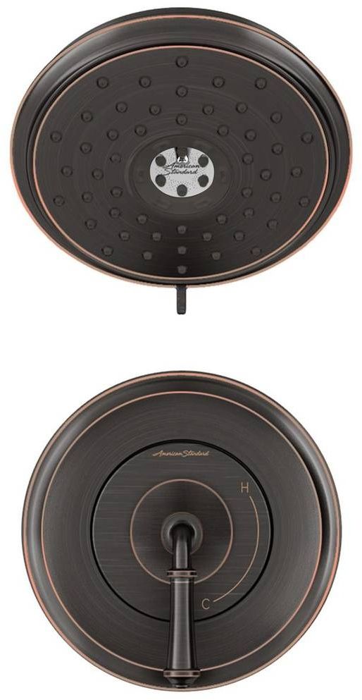 American Standard Delancey® Legacy Bronze Shower Only Trim Kit with Pressure Balance Cartridge-0